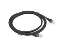 Patchcord kat.5e utp 2m czarny fluke passed Lanberg 10-pack