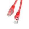 Patchcord kat.6 ftp 10m czerwony fluke passed Lanberg