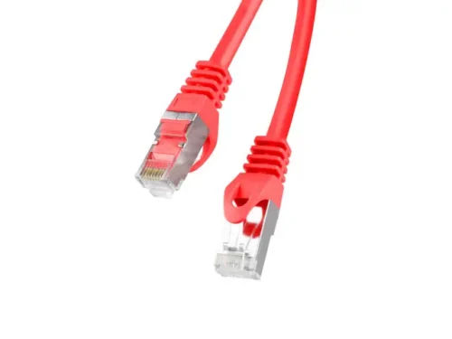 Patchcord kat.6 ftp 10m czerwony fluke passed Lanberg