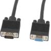 Przedłużacz vga m/f ekran ferryt czarny 3m Lanberg Przedłużacz vga m/f ekran ferryt czarny 3m Lanberg
