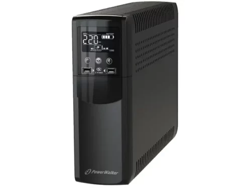 Ups PowerWalker vi 1200 csw iec line-interactive 1200va 8x iec c13Usb-b 2x usb ładowarka