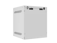 Szafa instalacyjna rack wisząca 10" 6U 280x310 szara drzwi szklane Lanberg (flat pack)