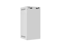 Szafa instalacyjna rack wisząca 10" 12U 280x310 szara drzwi szklane Lanberg (flat pack)