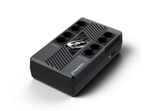 Ups PowerWalker vi 1000 ms line-interactive 1000va 8x schuko usb hid ładowarka