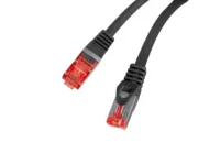 Patchcord kat.6 s/ftp lszh cu 2m czarny fluke passed Lanberg