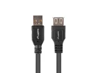 Przedłużacz usb-a m/f 2.0 1m czarny box Lanberg Przedłużacz usb-a m/f 2.0 1m czarny box Lanberg