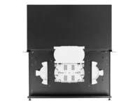 Przełącznica światłowodowa Lanberg 24xsc duplex / 24xlc quad rack 19" 1U czarna + akcesoria Przełącznica światłowodowa Lanberg 24xsc duplex / 24xlc quad rack 19" 1U czarna + akcesoria