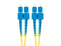 Patchcord światłowodowy sm sc/upc-sc/upc duplex 3.0mm lszh g657a1 5m żółty Lanberg