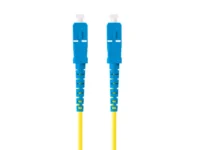 Patchcord światłowodowy sm sc/upc-sc/upc simplex 3.0mm lszh g657a1 2m żółty Lanberg