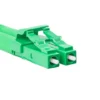 Patchcord światłowodowy sm lc/apc-lc/upc duplex 3.0mm lszh g657a1 0.5m żółty Lanberg