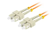 Patchcord światłowodowy mm sc/upc-sc/upc duplex 3.0mm om2 50/125 lszh 5m pomarańczowy Lanberg