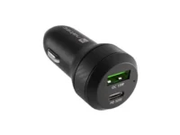Ładowarka samochodowa Natec coney 1x usb 1x usb-c quick charge 48w czarna