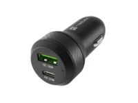 Ładowarka samochodowa Natec coney 1x usb 1x usb-c quick charge 48w czarna