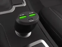 Ładowarka samochodowa Natec coney 2x usb 1x usb-c quick charge 84w czarna