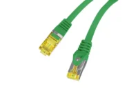 Patchcord kat.6a s/ftp lszh cu 3m zielony fluke passed Lanberg