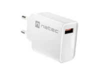 Ładowarka sieciowa Natec ribera 1x usb-a 18w biała
