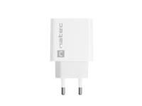 Ładowarka sieciowa Natec ribera 1x usb-c 20w biała