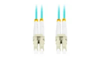 Patchcord światłowodowy mm LC-LC UPC duplex 3.0mm om3 50/125 lszh 1m aqua Lanberg Patchcord światłowodowy mm LC-LC UPC duplex 3.0mm om3 50/125 lszh 1m aqua Lanberg