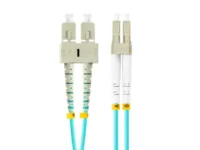 Patchcord światłowodowy mm lc/upc-sc/upc duplex 3.0mm om3 50/125 lszh 2m aqua Lanberg Patchcord światłowodowy mm lc/upc-sc/upc duplex 3.0mm om3 50/125 lszh 2m aqua Lanberg