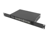 Switch Lanberg rsfe-24p-2c-360 24x 100mb poe+/2x combo rack 19" gigabit ethernet 360w v2