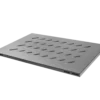 Półka do open rack 19" 800mm czarna Lanberg (1U/480.5x580mm udźwig do 120kg, montaż 4 punktowy)