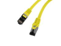Patchcord kat.8.1 s/ftp lszh cu 1.5m żółty fluke passed Lanberg
