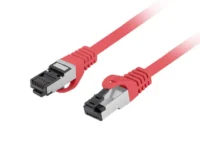 Patchcord kat.8.1 s/ftp lszh cu 1.5m czerwony fluke passed Lanberg