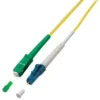 Patchcord SM, 9/125, SC/APC-LC/PC simplex dł. 2m