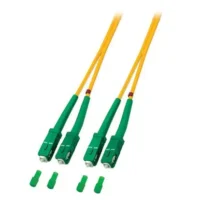 Patchcord SM, 9/125, SC/APC-SC/APC duplex dł. 2m