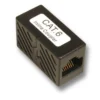 Adapter modułowy 2xRJ45 kat. 6 UTP czarny plastik Adapter modułowy 2xRJ45 kat. 6 UTP czarny plastik