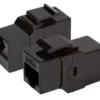 Adapter RJ45 kat. 6 UTP Keystone Snap-In plastikowa obudowa