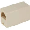Adapter modułowy 2xRJ45 UTP plastikowa obudowa