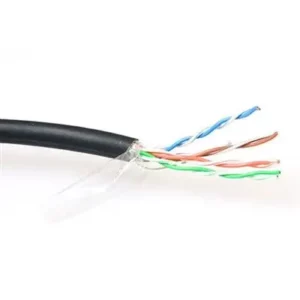 Kabel linka ACT F/UTP kat. 5e czarny LSZH