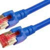 Patchcord RJ45 S/FTP kat. 6 LSZH niebieski 0,25m