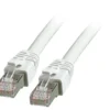 Patchcord RJ45 S/FTP, Cat.8.1, BC, LSZH, szary 1m