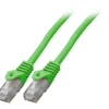 Patchcord RJ45 U/UTP kat. 6 LSZH CCA zielony 1m