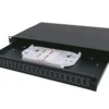 Panel 19" 1U 24xSC dx, 1x kaseta SC-FL-01 Panel 19" 1U 24xSC dx, 1x kaseta SC-FL-01
