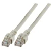 Patchcord RJ45 SF/UTP kat. 5e PVC CCA szary 0,5m