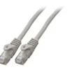 Patchcord RJ45 U/UTP kat. 6A LSZH Premium 500MHz szary 0,5m