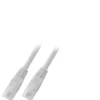 Patchcord RJ45 U/UTP kat. 6 PVC CCA szary 0,5m
