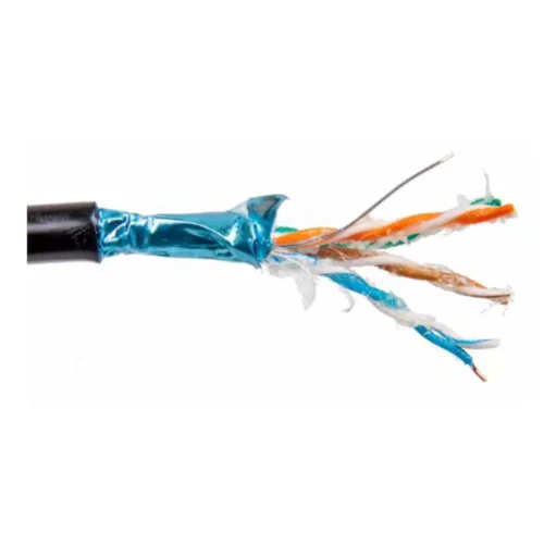 Kabel SecurityNET F/UTP kat. 6 zewnętrzny, żelowany PE 1000m