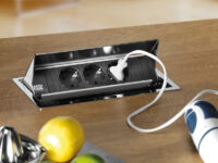 CONI 3M listwa zasilająca 3-modułowa, 1x 230V(schuko) + 2x pusty moduł, Bachmann 912.002