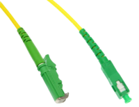 Patchcord światłowodowy E2000/APC-SC/APC OS2 9/125µm SM duplex długość na zamówienie