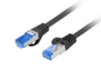 Patchcord kat.6a s/ftp lszh cca 0.5m czarny fluke passed Lanberg Patchcord kat.6a s/ftp lszh cca 0.5m czarny fluke passed Lanberg