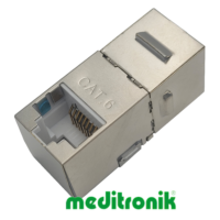 Adapter keystone przej艣ci贸wka k膮towa RJ45-RJ45 kat.6 FTP Adapter keystone przej艣ci贸wka k膮towa RJ45-RJ45 kat.6 FTP