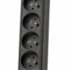 Listwa zasilająca przeciwprzepięciowa Lestar, 8x230V, bezp. 16A, kabel 3m, kolor czarny Listwa zasilająca przeciwprzepięciowa Lestar, 8x230V, bezp. 16A, kabel 3m, kolor czarny