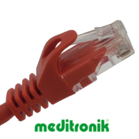 Patchcord UTP miedziany kat.6 (klasa E) linka czarny dł.0,25m kabel nieekranowany LAN RJ45