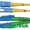 Patchcord światłowodowy LC-SC OS2 9/125µm SM duplex dł.2m